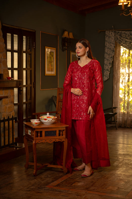 Chandni - 3 Piece Stitched