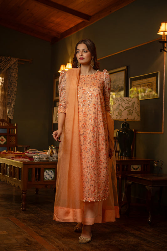 Khushbu - 3 Piece Stitched